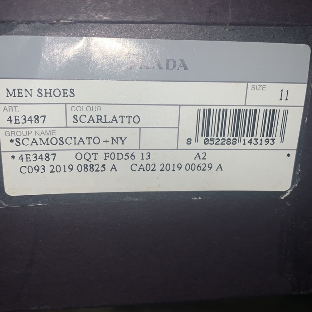 Prada Men’s Sneakers - Picture 4 of 4